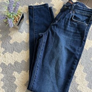 Joe’s jeans dark wash skinny jeans. Size 29.